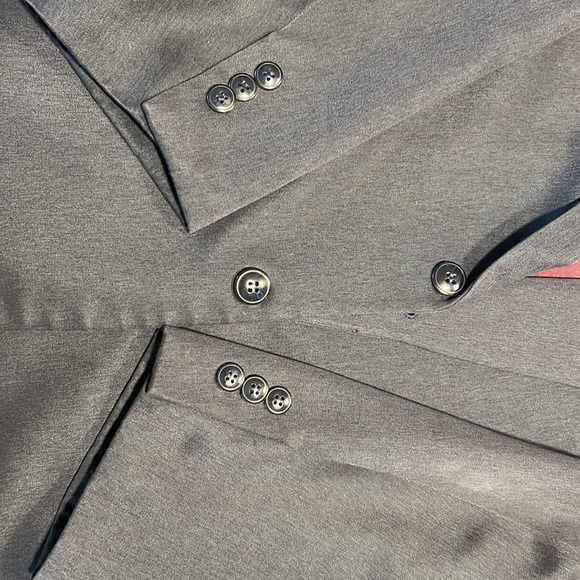 Mens Claiborne navy sport coat - Picture 3 of 4